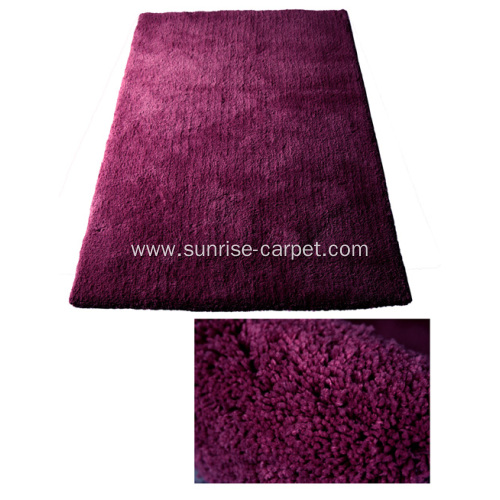 Microfiber Carpet With Plain Color